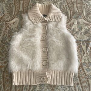 Girls Faux Fur Vest